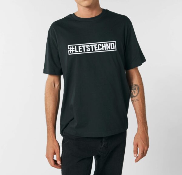 #Let'sTechno V2 Unisex T-Shirt - Image 2