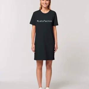 #Let'sTechno Spinner Dress